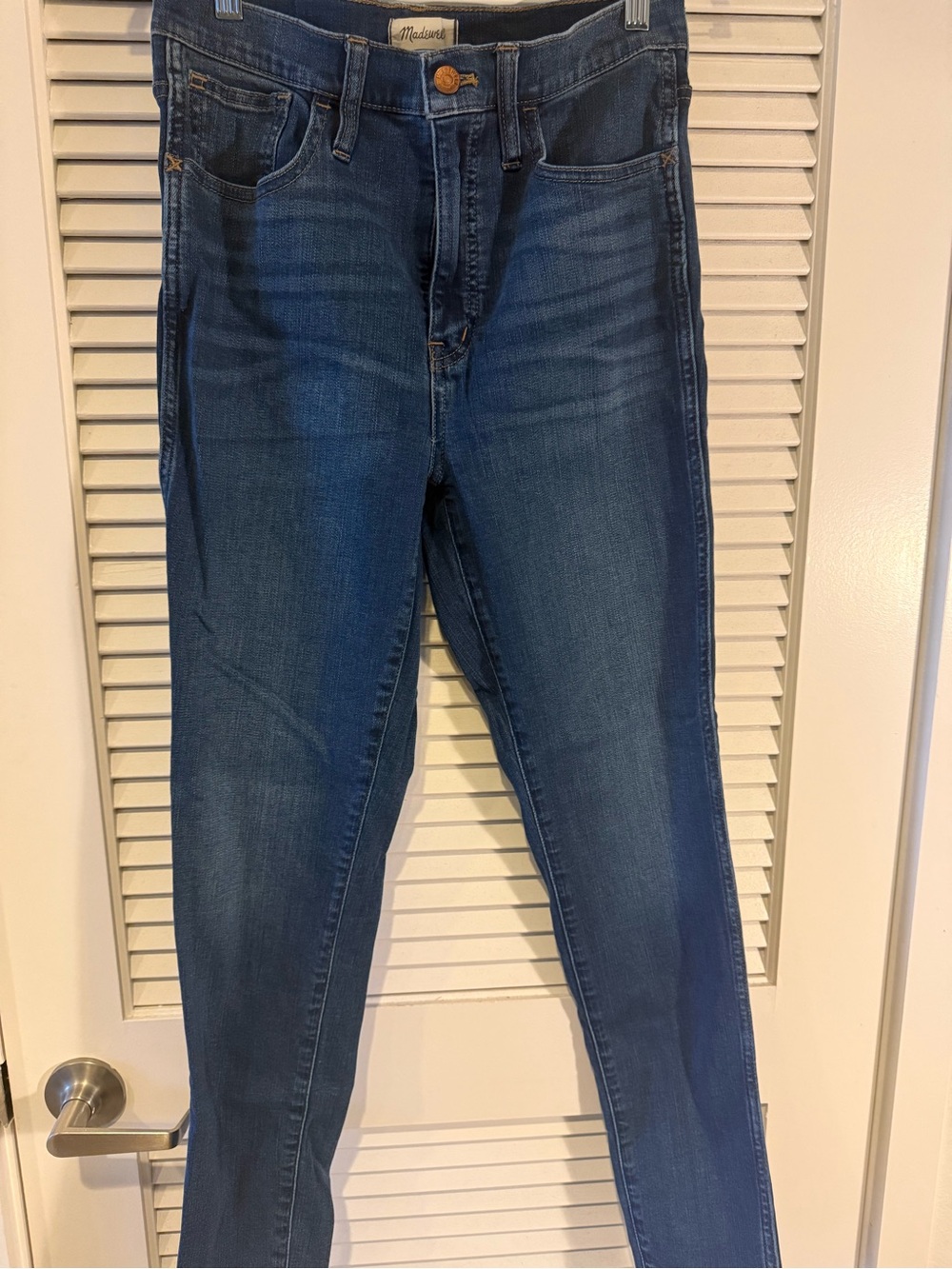 Madewell Dark Blue Roadtripper Jeans